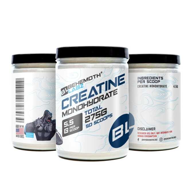 Creatine Monohydrate 275G | Product | Behemothlabz