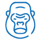 Mega Menu Items Gorilla Icon | Behemothlabz