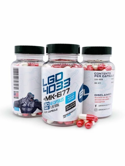LGD 4033 + MK-677 Capsules - Behemothlabz