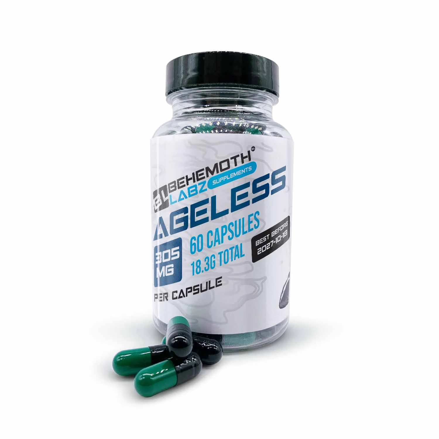 Ageless 60 Capsules | Product | BehemothLabz