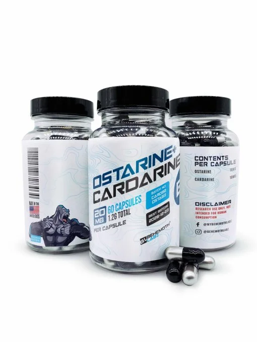 Ostarine + Cardarine Capsules - Behemothlabz