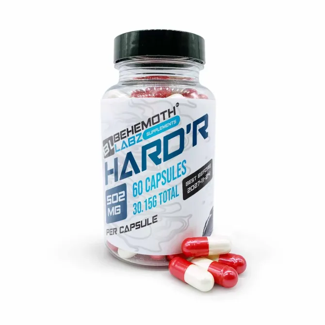 HardR 60 Capsules | Product | BehemothLabz